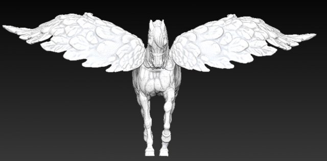 Download king pegasus 3D Model