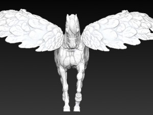king pegasus 3D 打印模型