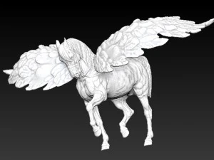 kr&oacute;l pegaz Model do druku 3D