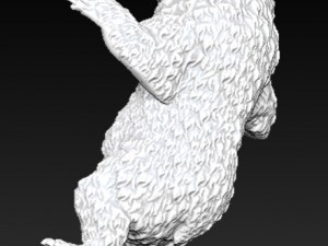 angry grizzly bear 3Dプリントモデル