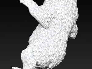 angry grizzly bear 3D Print Model