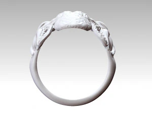 octopus fashion high detailed jewellery ring 3D Model