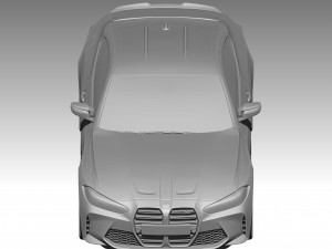 Car 001 3D Print Model