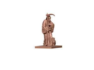 SANTA MUERTE 3D Print Model