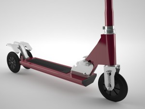 kick scooter 3D Модель