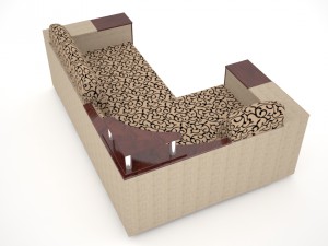 sofa kair 3Dモデル