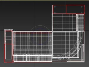 索夫萨黑斑羚 3D 模型
