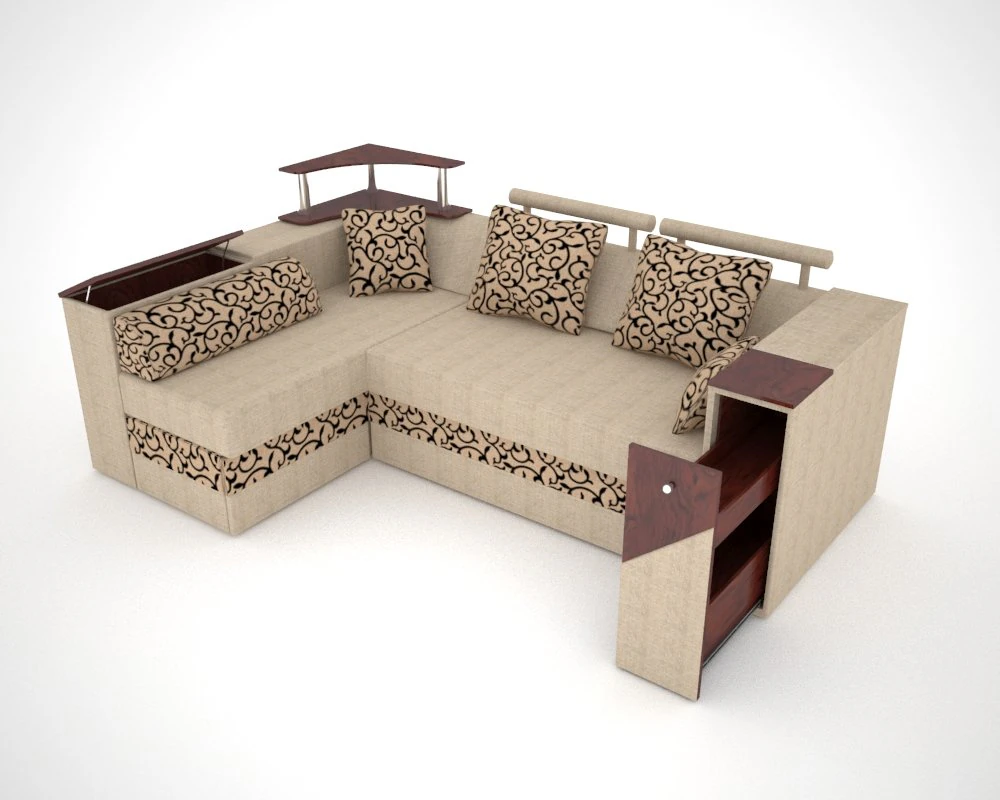 sofa oksford lumins 3D Model .c4d .max .obj .3ds .fbx .stl .blend 