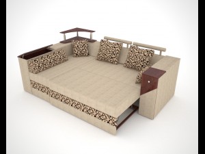 sofa oksford lumins 3D Modell