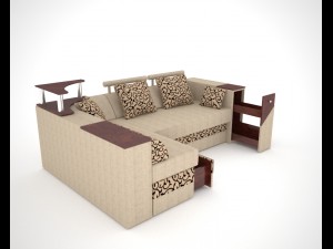 sofa oksford lumins 3D Modell