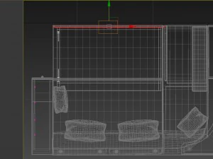 sofa oksford lumins 3D Model