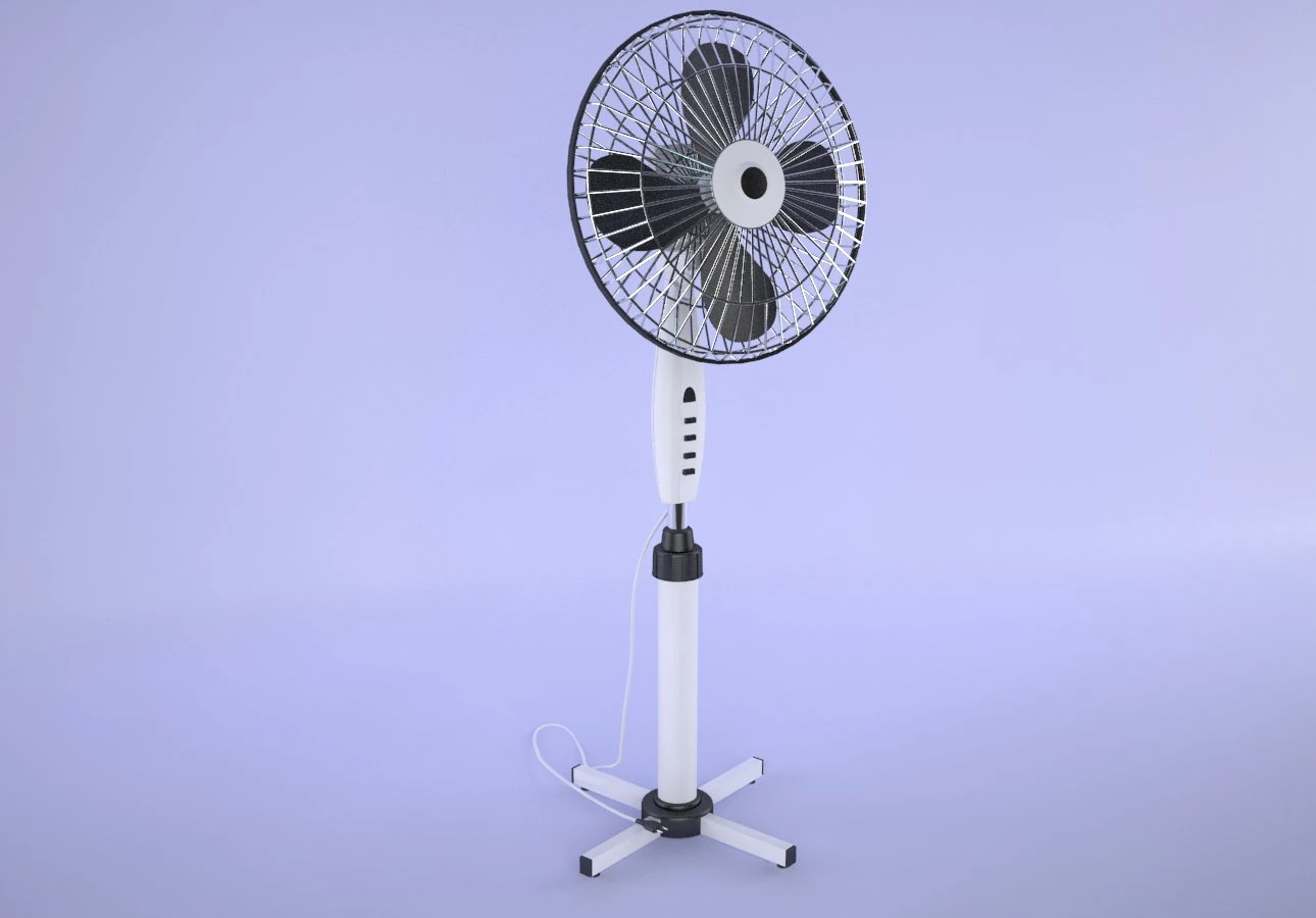 fan 3D Model .c4d .max .obj .3ds .fbx .stl .blend 