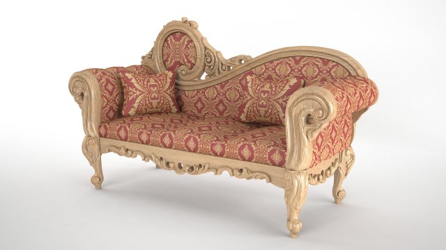 sofa 3D Model .c4d .max .obj .3ds .fbx .stl .blend 