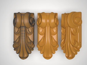 Dekorationselement 3D Druckmodell