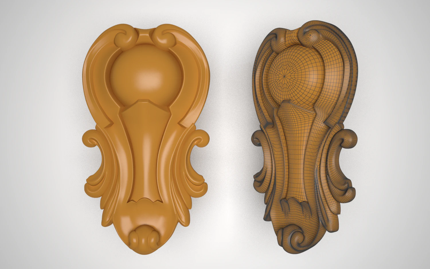 decoration element 3D Model .c4d .max .obj .3ds .fbx .stl .blend 