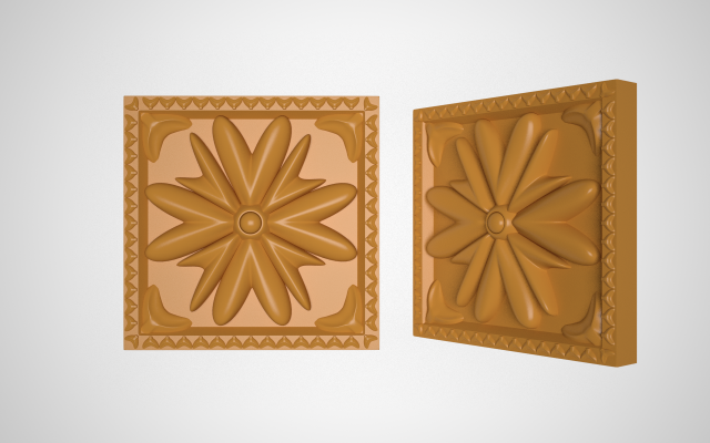 decorative element Model 3D .c4d .max .obj .3ds .fbx .stl .blend 