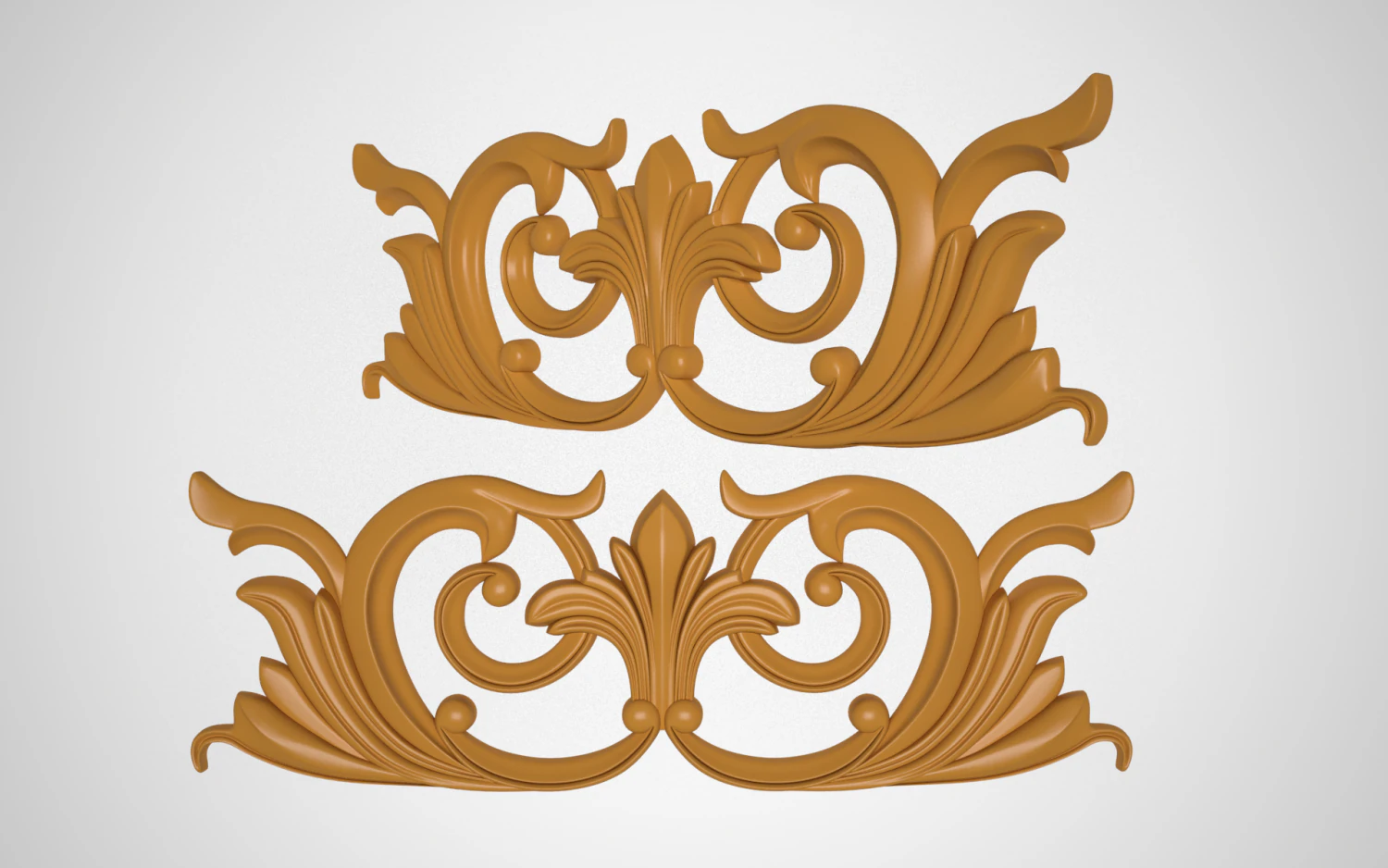 decorative element 3D Print Model .c4d .max .obj .3ds .fbx .stl .blend