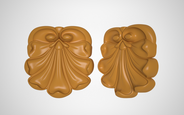 decorative element 3D-Modell .c4d .max .obj .3ds .fbx .stl .blend 