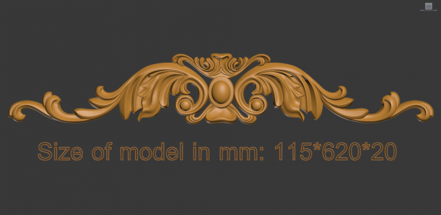 decorative element Modelo de impresión 3D .c4d .max .obj .3ds .fbx .stl .blend 