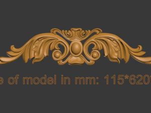 装饰元素 3D 打印模型
