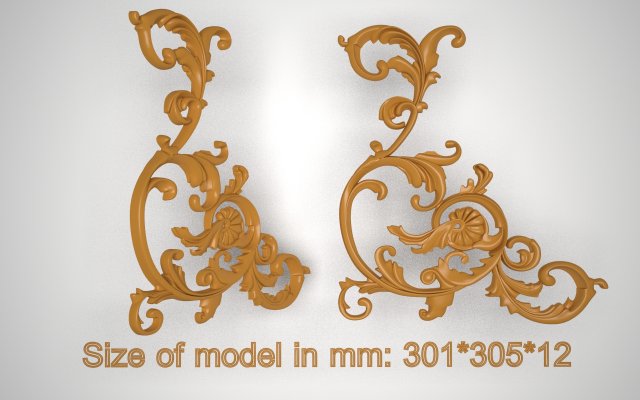 decoration element Model do druku 3D .c4d .max .obj .3ds .fbx .stl .blend 