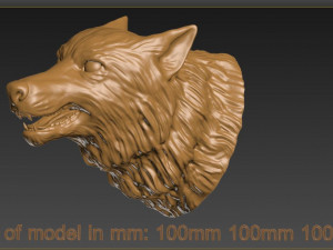 dog 3D Print Model