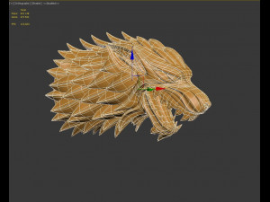 wolf 3D Baskı Modeli