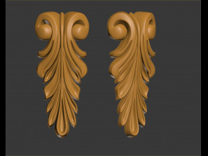 decorative element 3D Druckmodell
