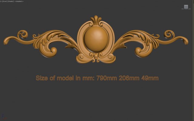 decorative element Modelo de Impressão 3D .c4d .max .obj .3ds .fbx .stl .blend 