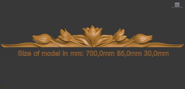 decorative element 3D Print Model .c4d .max .obj .3ds .fbx .stl .blend 