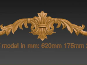 装饰元素 3D 打印模型