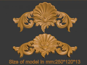 &eacute;l&eacute;ment d&eacute;coratif Modèles 3D en vedette