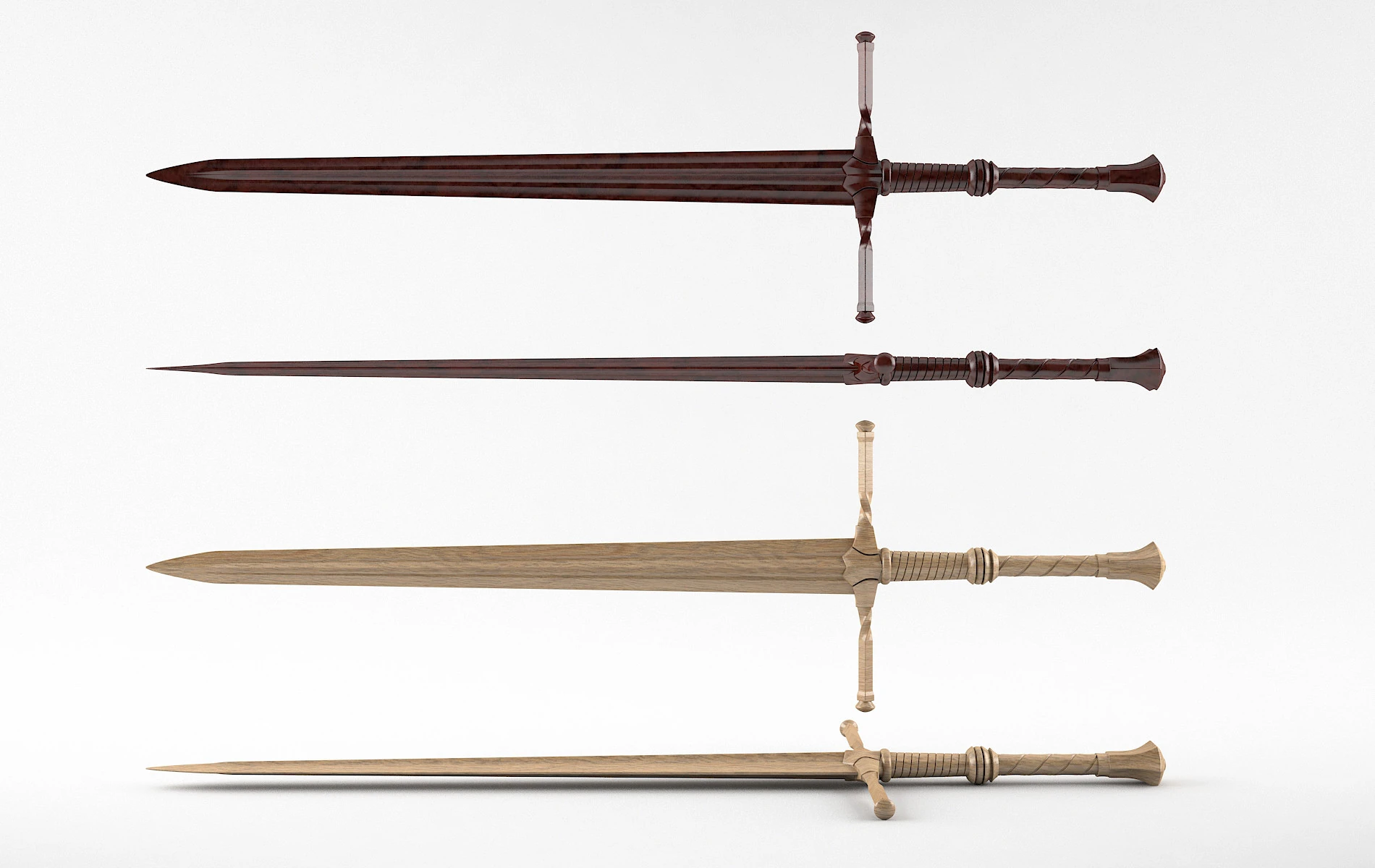 Kılı&ccedil; 3D Baskı Modeli .c4d .max .obj .3ds .fbx .stl .blend 