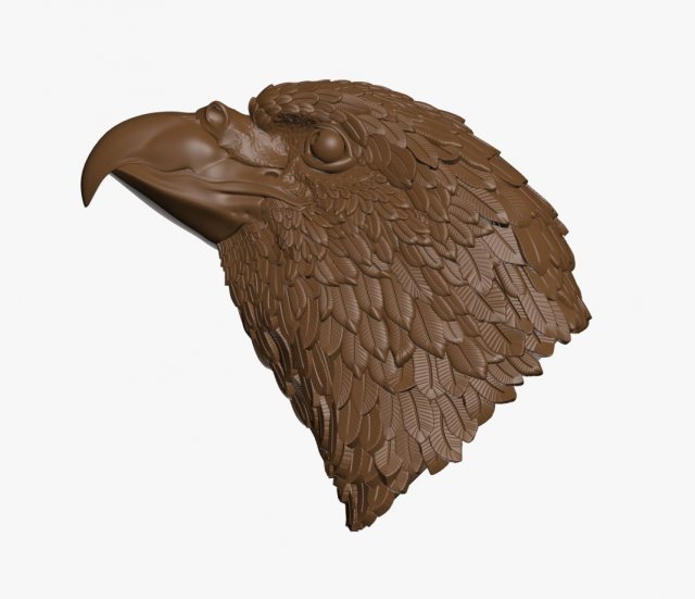 eagle Modello di stampa 3D .c4d .max .obj .3ds .fbx .stl .blend
