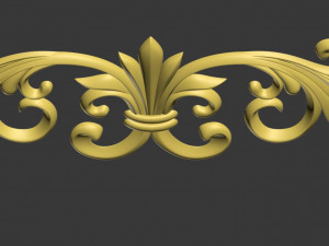 Decorative element 3Dプリントモデル