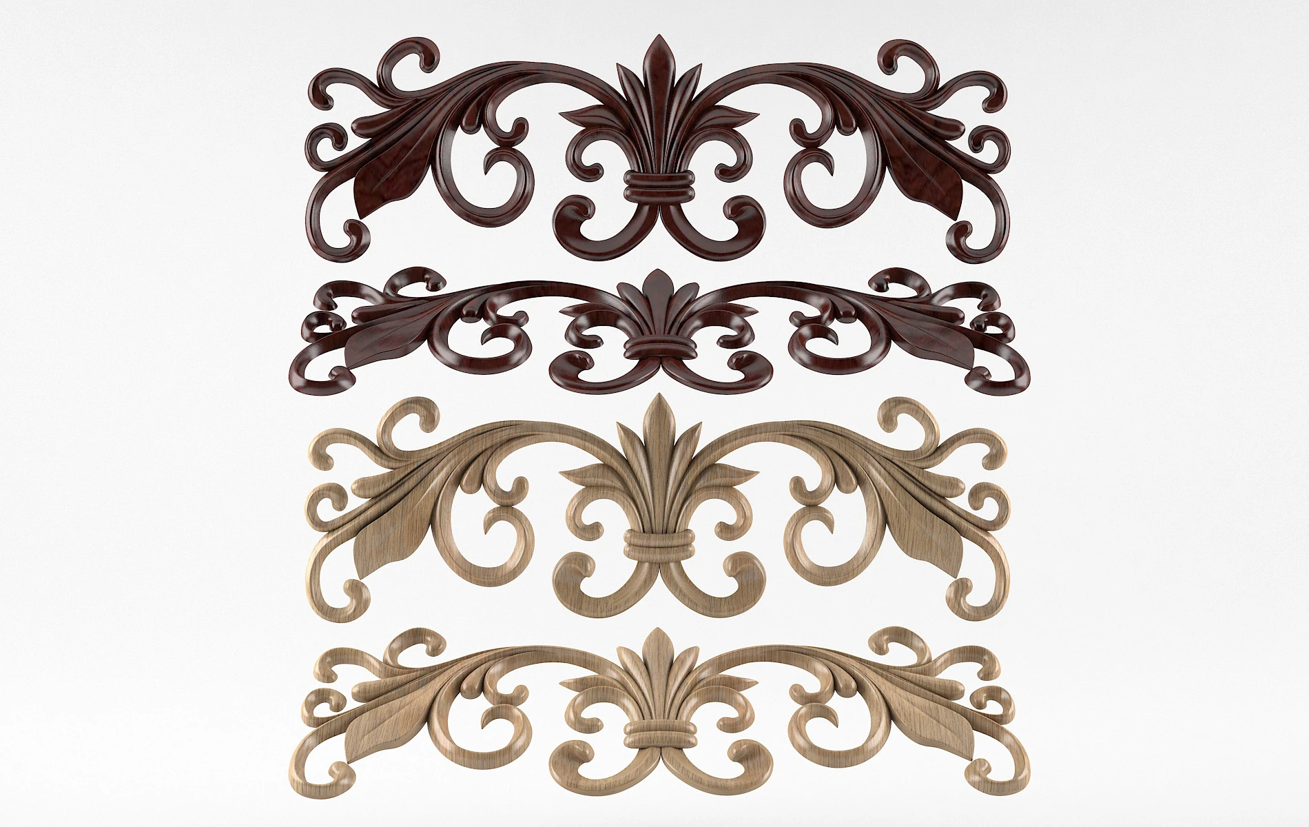 Decorative element 3D Print Model .c4d .max .obj .3ds .fbx .stl .blend 