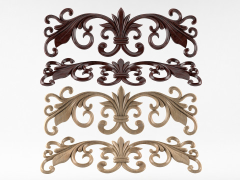 Decorative element Modèles 3D en vedette