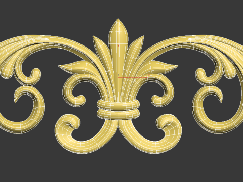 Decorative element Modelo de Impressão 3D