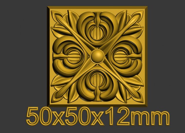 Decorative element 3D Принт Модель .c4d .max .obj .3ds .fbx .stl .blend 