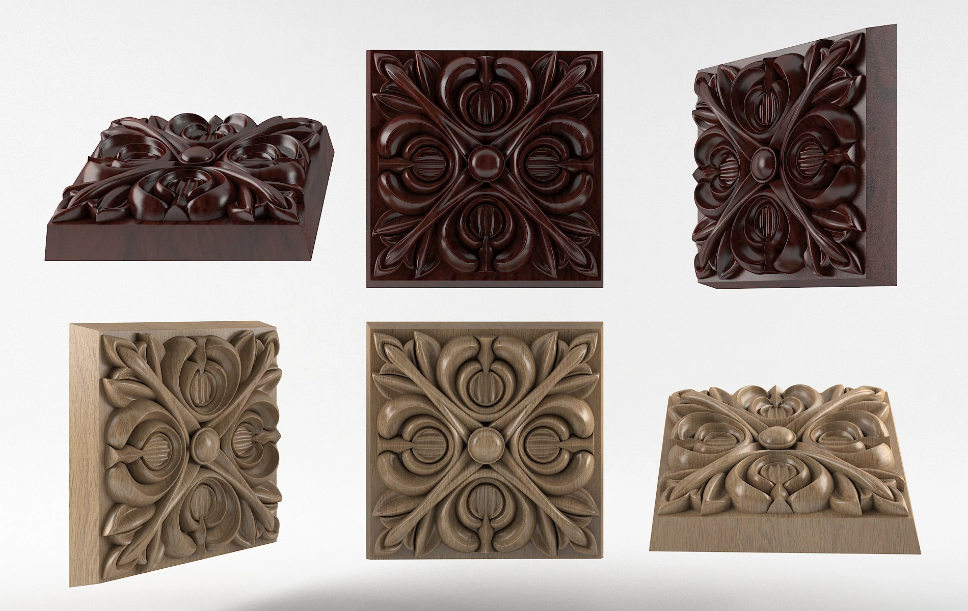 Decorative element 3D Print Model .c4d .max .obj .3ds .fbx .stl .blend 