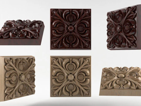 Decoratief element 3D printmodel