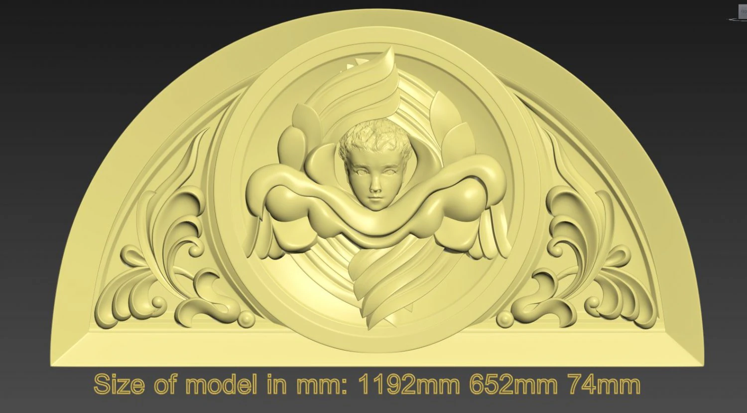 Decorative element 3D Print Model .c4d .max .obj .3ds .fbx .stl .blend 