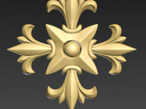 装饰元素 3D 打印模型