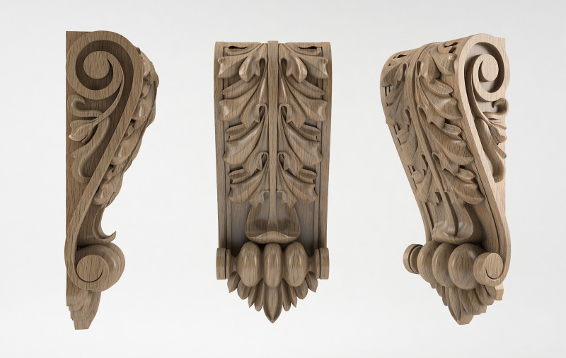Decorative element Model 3D .c4d .max .obj .3ds .fbx .stl .blend 