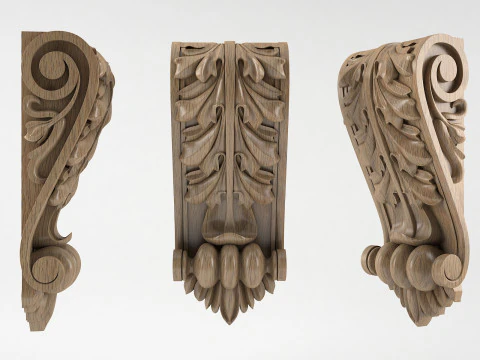 Elemento decorativo Modello di stampa 3D