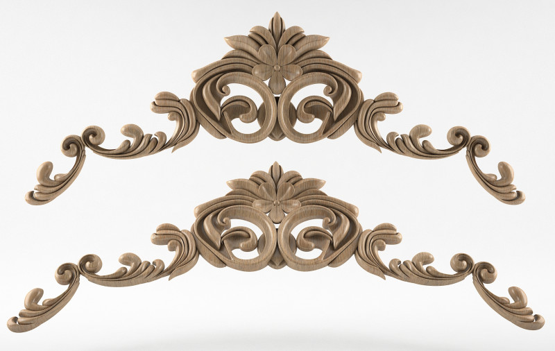 Decorative element 3D 模型 .c4d .max .obj .3ds .fbx .stl .blend 