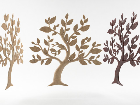 Decorative element tree Modèles 3D en vedette
