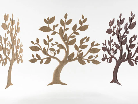 Decorative element tree 3D Print Model