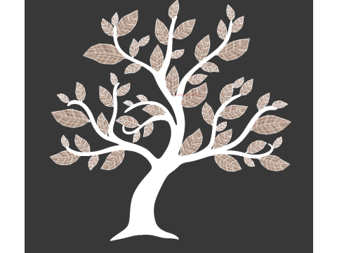 Decorative element tree 3D 打印模型
