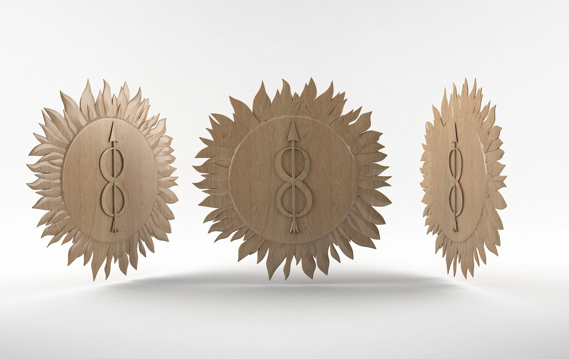 Sun 3D Print Model .c4d .max .obj .3ds .fbx .stl .blend 